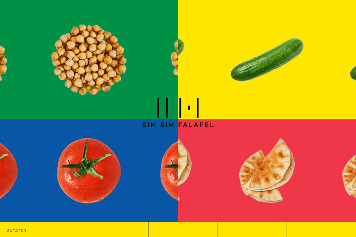 Sim Sim Falafel website preview